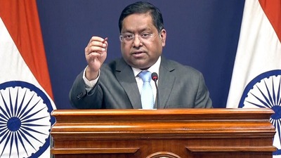 রণধীর জয়সোয়াল (ANI Video Grab) (ANI Video Grab) রণধীর জয়সোয়াল (ANI Video Grab) (ANI Video Grab)