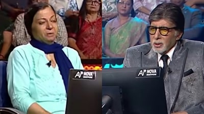 Amitabh Bachchan gets emotional listening to KBC 18 contestant's story.