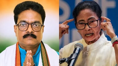 নন্দীগ্রামে কংগ্রেস প্রার্থী মিলন প্রধান গ্রেফতার (সৌজন্যে এক্স )