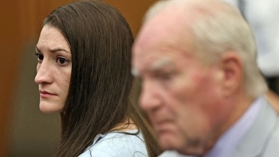 The lone holdout juror in the Lindsay Clancy murder trial has retained attorney Edward Andrew Paltzik after facing public backlash. (Greg Derr/Pool via REUTERS/File Photo)
