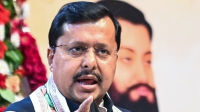 BJP chief Nitin Nabin. (Sumit ) BJP chief Nitin Nabin. (Sumit )