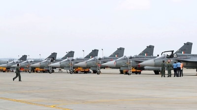 The LCA Mk-1A is central to the IAF’s push to shore up its fighter fleet, which faces a worrying shortfall. (PTI/Representative) The LCA Mk-1A is central to the IAF’s push to shore up its fighter fleet, which faces a worrying shortfall. (PTI/Representative)