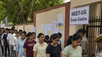 NEET-SS is a national-level entrance exam for doctors who want to enter advanced medical super-speciality programmes, such as Doctorate of Medicine (HT Photo)