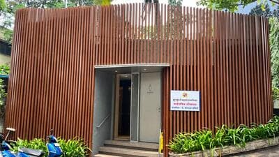 The “aspirational” toilets are an upgraded version of the BMC’s existing pay-and-use facilities. The “aspirational” toilets are an upgraded version of the BMC’s existing pay-and-use facilities.
