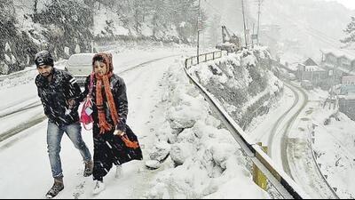 The highest rainfall deficit of 63% has been recorded in Lahaul-Spiti, followed by 31% in Hamirpur and 14% in Mandi district. (HT Photo for representation) The highest rainfall deficit of 63% has been recorded in Lahaul-Spiti, followed by 31% in Hamirpur and 14% in Mandi district. (HT Photo for representation)