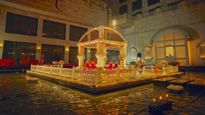 The LaLiT Jaipur offers couples distinctive settings and personalised experiences to celebrate their story, their way The LaLiT Jaipur offers couples distinctive settings and personalised experiences to celebrate their story, their way