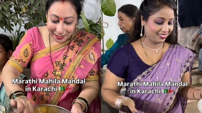 Marathi women in Karachi share their annual seva tradition. (Instagram/@theamarparkash)