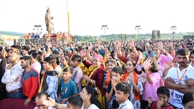 With stunning facilities developed at  <span class='webrupee'>₹</span>7.52 crore, this initiative promises to enhance spiritual experiences and boost local tourism.
