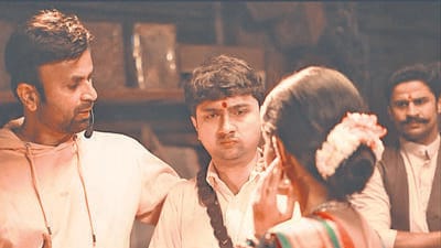 Written and directed by Santosh Davakhar (left), the film is set in rural Maharashtra, where a centuries-old folk ritual known as Gondhal serves as the backdrop for a tense tale of relationships, ambition, and hidden truths. Written and directed by Santosh Davakhar (left), the film is set in rural Maharashtra, where a centuries-old folk ritual known as Gondhal serves as the backdrop for a tense tale of relationships, ambition, and hidden truths.