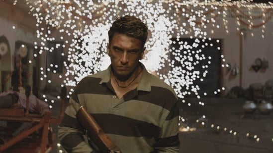 Ranveer Singh in a still from Dhurandhar The Revenge.