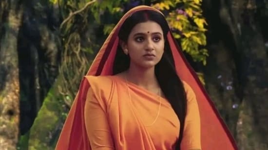 Anjali Arora's still as Sita from Mahakavya Shri Ramayan Katha.