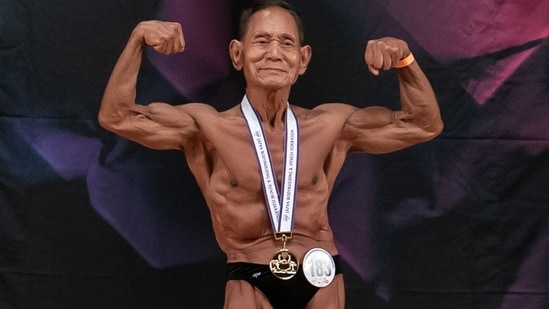 Toshisuke Kanazawa has won in the 85-and-over category,