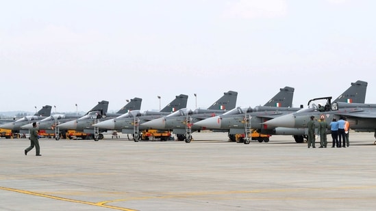 The LCA Mk-1A is central to the IAF’s push to shore up its fighter fleet, which faces a worrying shortfall. (PTI/Representative)