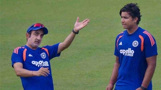 Gautam Gambhir made it clear to Vaibhav Sooryavanshi that he isn't an immedite part of India's Playing XI(PTI)