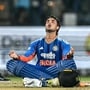 ‘চকদে ফাট্টে, নাপ দে কিল্লি..’ রেকর্ড রানের ম্যাচের আগে পঞ্জাবীতে পেপটক অভিষেকের (Photo by Arun SANKAR / AFP) / -- IMAGE RESTRICTED TO EDITORIAL USE - STRICTLY NO COMMERCIAL USE --
