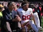 Jake Tonges suffered a season-ending knee injury during San Francisco’s season opener.