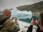 Denmark's Minister of Defense Jeppe Bruus visits the NATO military exercise Arctic Shield 2026 in Narsarsuaq, Greenland on September 9.