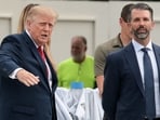 Trump says Don Jr. repaid Umar Kremlev after the Russian businessman covered major costs tied to his Bahamas wedding celebrations.. REUTERS/Jonathan Ernst