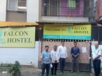 During Friday’s inspections, fire brigade officials also interacted with students staying at the PG hostels. Some students told the officials that their colleges had referred them to these accommodations. (HT PHOTO)