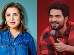 Farah Khan and Samay Raina are both popular on YouTube. 