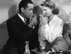 Here’s looking at you, kid: Humphrey Bogart and Ingrid Bergman in Casablanca (1942).