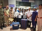 His family, which had come to Rohtak for work, consented to organ donation. (HT)