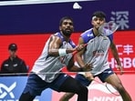 Men’s doubles pairSatwiksairaj Rankireddy (L) and Chirag Shetty are India’s brightest badminton medal hope along with PV Sindhu in women’s singles. (AFP)