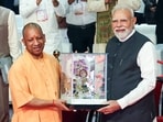 Prime Minister Narendra Modi is being facilitated by Uttar Pradesh Chief Minister Yogi Adityanath during the inauguration of Uttar Pradesh International Trade Show 2025, in Greater Noida (File) Prime Minister Narendra Modi is being facilitated by Uttar Pradesh Chief Minister Yogi Adityanath during the inauguration of Uttar Pradesh International Trade Show 2025, in Greater Noida (File)
