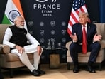 US President Donald Trump and Prime Minister Narendra Modi attend a bilateral meeting as part of the G7 summit, in Evian, eastern France, on June 17, 2026. US President Donald Trump and Prime Minister Narendra Modi attend a bilateral meeting as part of the G7 summit, in Evian, eastern France, on June 17, 2026.