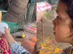 Child gets emotional during Ganpati visarjan.(Instagram/@maahideepalikiheer)