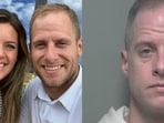 Caleb Flynn stands accused of murdering his wife, Ashley.(X/@901Lulu)