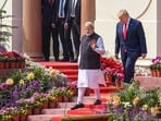 Prime Minister Narendra Modi and US President Donald Trump. 
