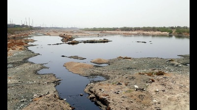 (Representative photo) GMDA will install 10 radar level sensors, 10 solar systems and 10 PTZ cameras, alongside six analysers measuring BOD, COD, TSS and pH. (HT Archive) (Representative photo) GMDA will install 10 radar level sensors, 10 solar systems and 10 PTZ cameras, alongside six analysers measuring BOD, COD, TSS and pH. (HT Archive)