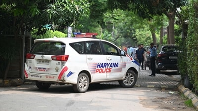 Aman Chautala was found dead around 100 metres from his home in Rajiv Colony, Sector 56A, along with his dog. (Parveen Kumar/Representational image) Aman Chautala was found dead around 100 metres from his home in Rajiv Colony, Sector 56A, along with his dog. (Parveen Kumar/Representational image)