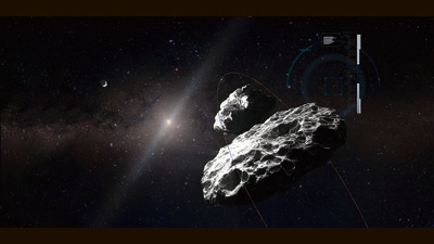 A digitally altered artist’s concept of asteroids in the Kuiper Belt. We aren’t headed that far out yet, but as start-ups explore near-Earth asteroids, there is already debate over how much should remain untouched “space wilderness”. (Image: NASA, ESA, Joseph Olmsted (STScI); Imaging Effects: HT) A digitally altered artist’s concept of asteroids in the Kuiper Belt. We aren’t headed that far out yet, but as start-ups explore near-Earth asteroids, there is already debate over how much should remain untouched “space wilderness”. (Image: NASA, ESA, Joseph Olmsted (STScI); Imaging Effects: HT)