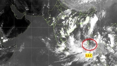 ఉత్తర అండమాన్ పరిసరాల్లో అల్పపీడనం ఉత్తర అండమాన్ పరిసరాల్లో అల్పపీడనం