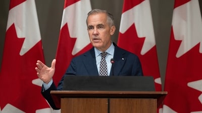 Mark Carney, Canada’s prime minister, has not been idle (Adrian Wyld/The Canadian Press v) Mark Carney, Canada’s prime minister, has not been idle (Adrian Wyld/The Canadian Press v)