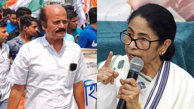 TMC's Rejinagar by-election candidate Rabiul Alam Chowdhury withdrew his nomination on Saturday (Photos Credit: @RabiulAlamMLA (L); ANI (R)) TMC's Rejinagar by-election candidate Rabiul Alam Chowdhury withdrew his nomination on Saturday (Photos Credit: @RabiulAlamMLA (L); ANI (R))