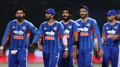 The Indian team after the Afghanistan series. (BCCI X) The Indian team after the Afghanistan series. (BCCI X)