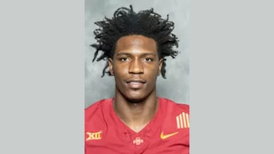 Jaheim Singletary went down with an injury during the first quarter against Bowling Green.