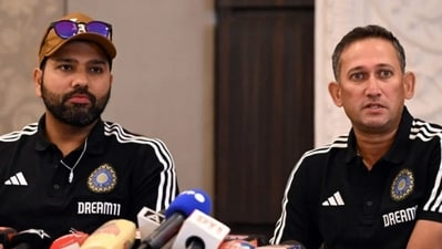 Clash over Rohit Sharma's ODI future was a big reason why Ajit Agarkar exited as chief selector (AFP) Clash over Rohit Sharma's ODI future was a big reason why Ajit Agarkar exited as chief selector (AFP)
