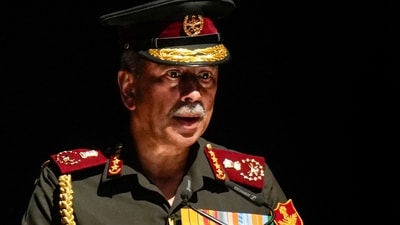 New Delhi: Chief of Defence Staff (CDS) General N.S. Raja Subramani speaks during the unveiling of trophies for the commencement of 'Trophy Tour' of the 'Durand Cup' tournament 2026, at Rashtrapati Bhavan Cultural Center (RBCC), in New Delhi, Tuesday, July 7, 2026. (PTI) New Delhi: Chief of Defence Staff (CDS) General N.S. Raja Subramani speaks during the unveiling of trophies for the commencement of 'Trophy Tour' of the 'Durand Cup' tournament 2026, at Rashtrapati Bhavan Cultural Center (RBCC), in New Delhi, Tuesday, July 7, 2026. (PTI)