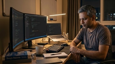 Bengaluru tech worker shares concerns about AI's impact on skills. (Representational image generated using AI) Bengaluru tech worker shares concerns about AI's impact on skills. (Representational image generated using AI)