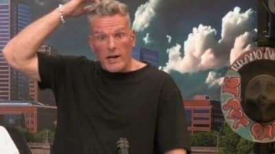 Pat McAfee's openness about his marijuana use resurfaced after a video showed him seemingly smoking during his ESPN show. (The Pat McAfee Show) Pat McAfee's openness about his marijuana use resurfaced after a video showed him seemingly smoking during his ESPN show. (The Pat McAfee Show)