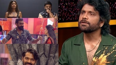 బిగ్ బాస్ 10.. అసలు ఏమైనా ఆడుతున్నారా? కృష్ణుడు, సృష్టిపై నాగార్జున ఫైర్.. హౌస్ లో తోలుబొమ్మలెవరు? (youtube/starmaa) బిగ్ బాస్ 10.. అసలు ఏమైనా ఆడుతున్నారా? కృష్ణుడు, సృష్టిపై నాగార్జున ఫైర్.. హౌస్ లో తోలుబొమ్మలెవరు? (youtube/starmaa)