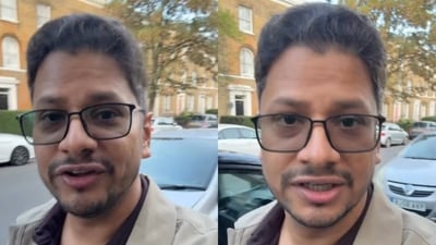 A Bengaluru founder shared why he had decided against moving abroad despite once receiving a job offer in London. (Instagram/souveek.builds) A Bengaluru founder shared why he had decided against moving abroad despite once receiving a job offer in London. (Instagram/souveek.builds)