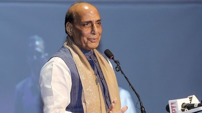 Union defence minister Rajnath Singh. (@rajnathsingh/X) Union defence minister Rajnath Singh. (@rajnathsingh/X)