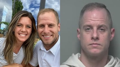 Caleb Flynn stands accused of murdering his wife, Ashley. (X/@901Lulu) Caleb Flynn stands accused of murdering his wife, Ashley. (X/@901Lulu)