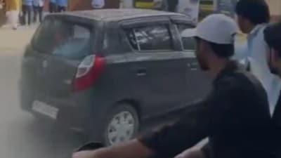 The incident took place on Friday. (Screengrab) The incident took place on Friday. (Screengrab)