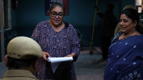 Meghna Gulzar on the sets of Daayra.
